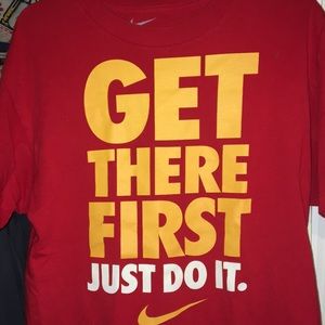 Nike “GET THERE FIRST” tee-shirt